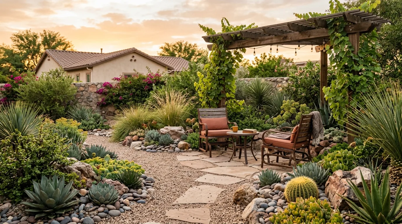 Dry Creek Xeriscape Feature